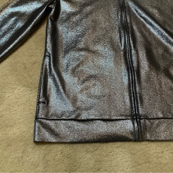 UNIQUE GREEN BAY PACKER JACKET PEWTER IN COLOR W/ POCKETS NEW SMALL - Picture 4 of 6